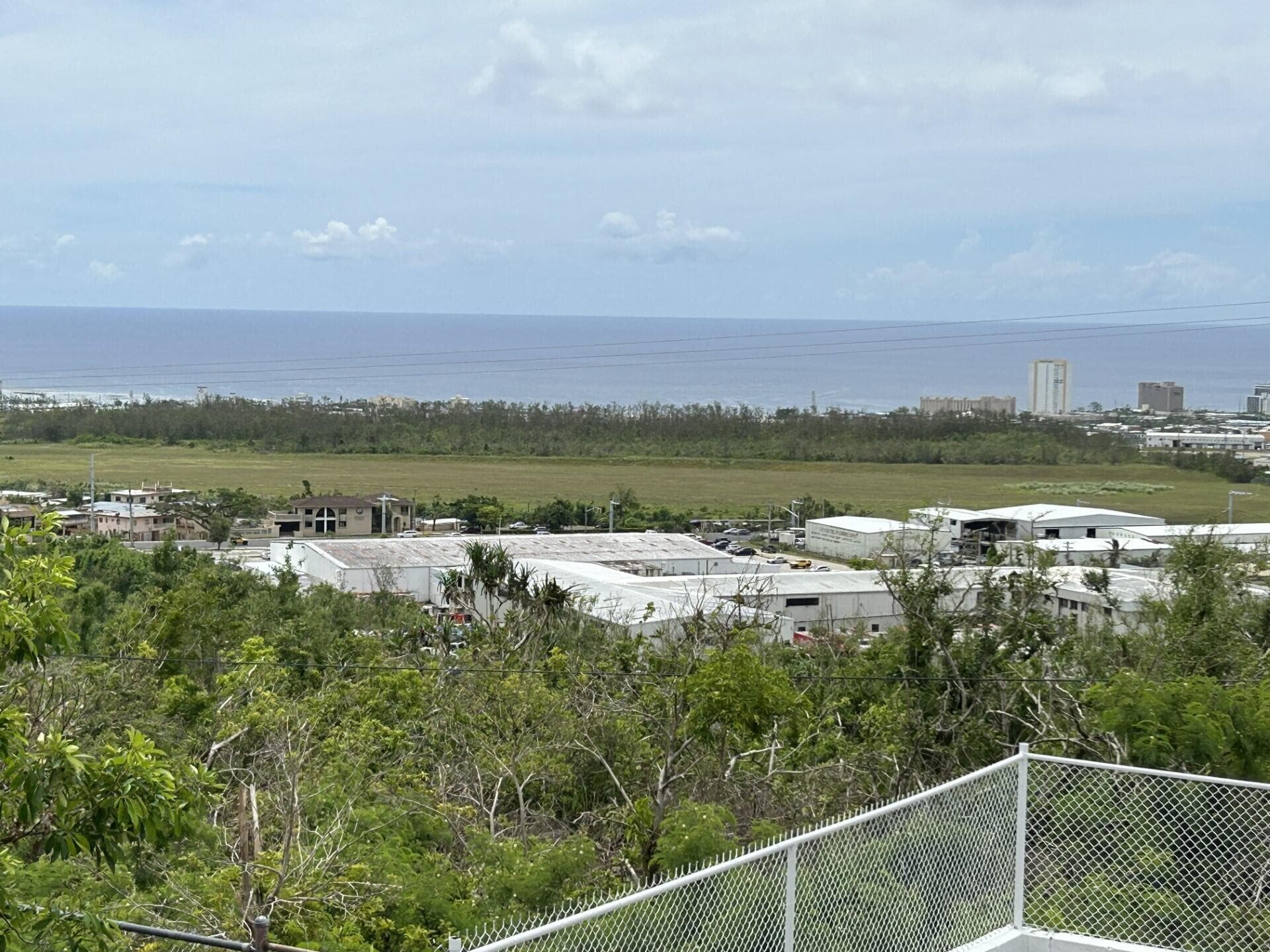 ocean view from dining room