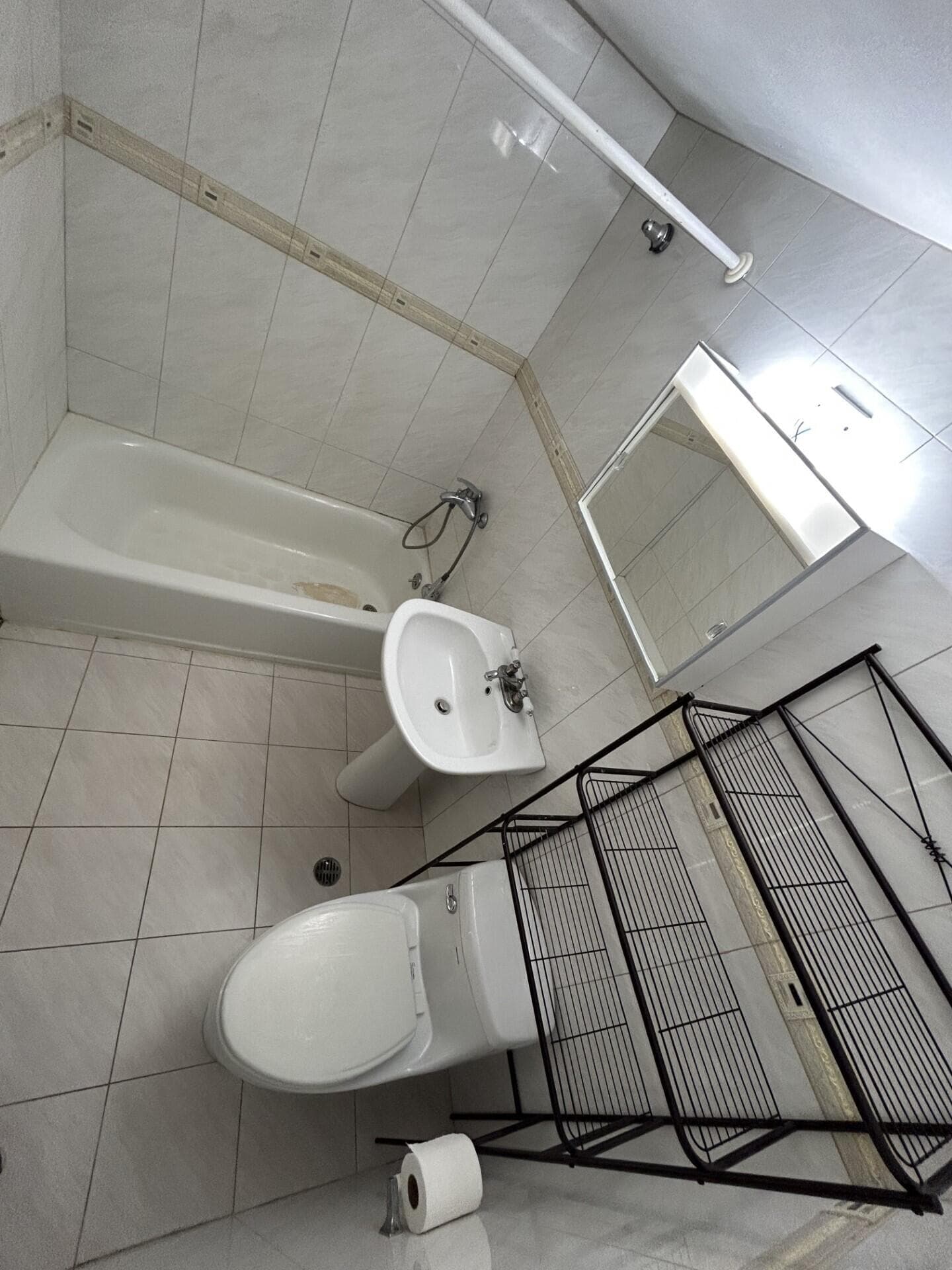 downstairs master bathroom