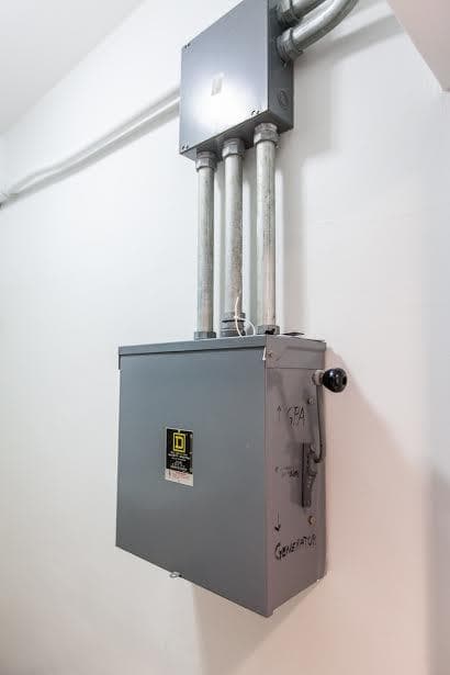 Back up generator throwswitch